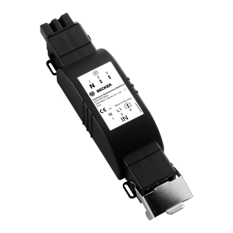 Becker Centronic VarioControl VC470-II User manual