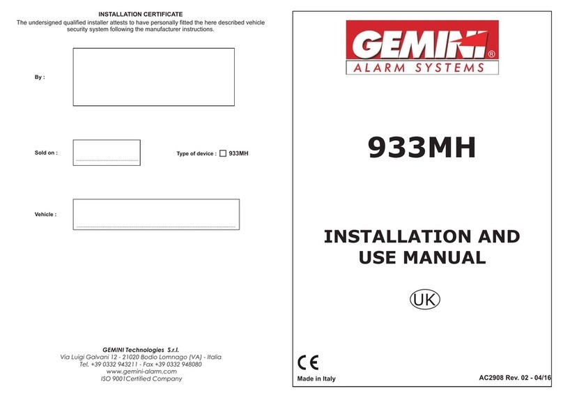 Gemini 933MH Guide
