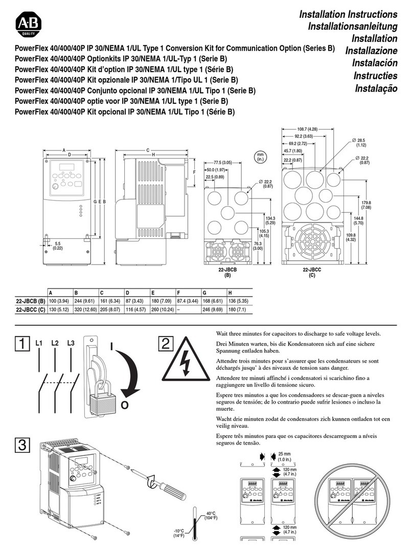 Allen-Bradley 22-JBCB User manual