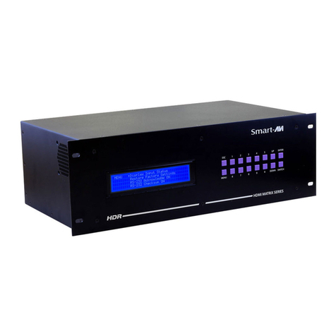 SMART-AVI HDR8x8 LP User manual