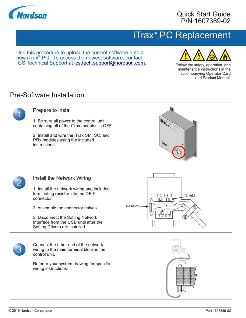 Nordson iTrax User manual