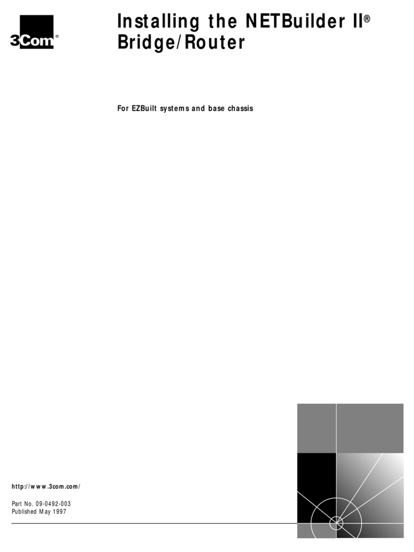 3Com NETBuilder II Instruction Manual