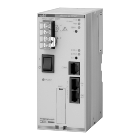 Azbil INFILEX GC WY5311 User manual