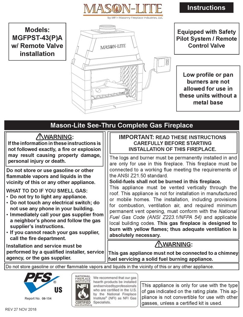 mFi Mason-Lite MGFPST-43PA instructions