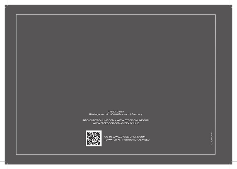 CYBEX Pallas M-FIX User manual