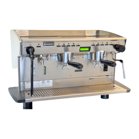 Rancilio Classe 8 DE User manual
