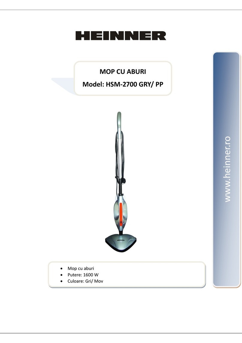 Heinner HSM-2700 GRY/ PP instruction manual