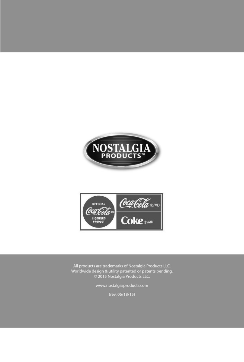 Nostalgia SCS100COKE Quick guide