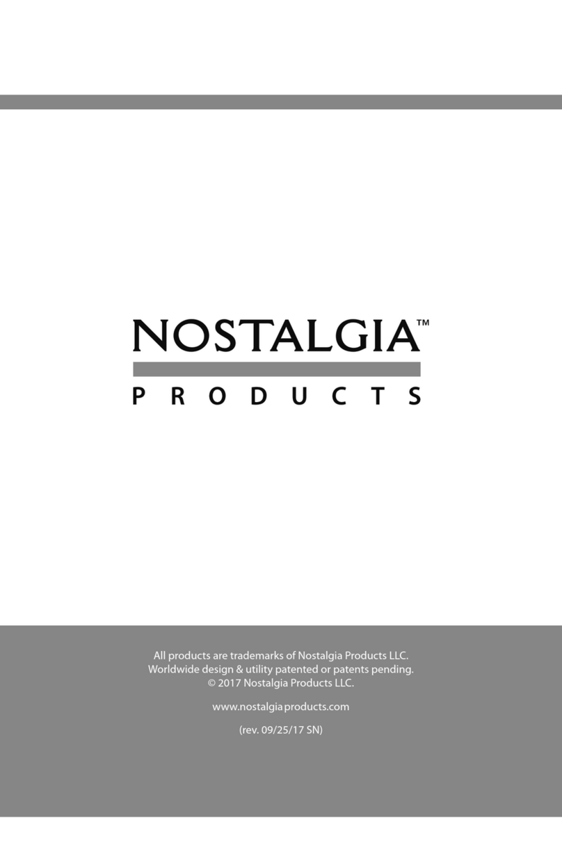 Nostalgia SCM550COKE Instructions and recipes