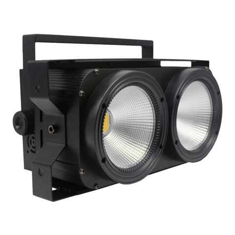 Event Lighting BLINDER Series user manual