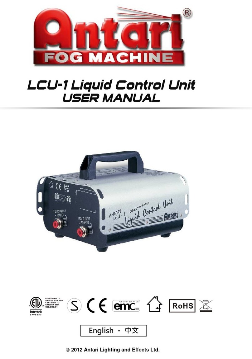 Antari LCU-1 user manual