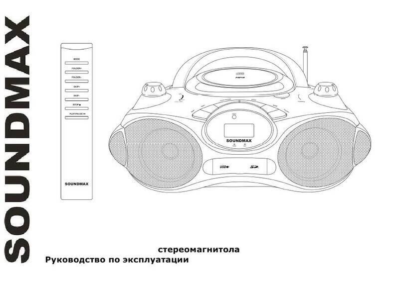 SoundMax SM-2408 instruction manual