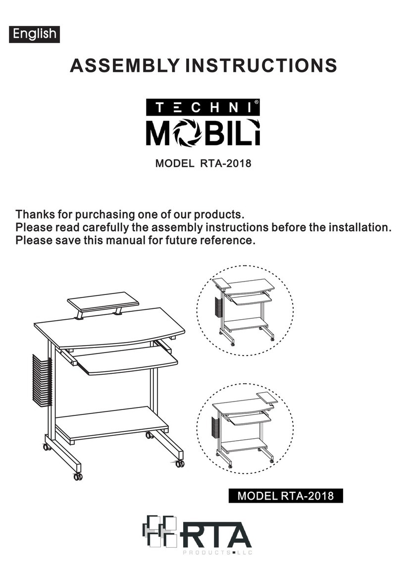 RTA Techni Mobili RTA-2018 User manual