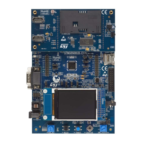 STMicroelectronics STM32G081B-EVAL User manual