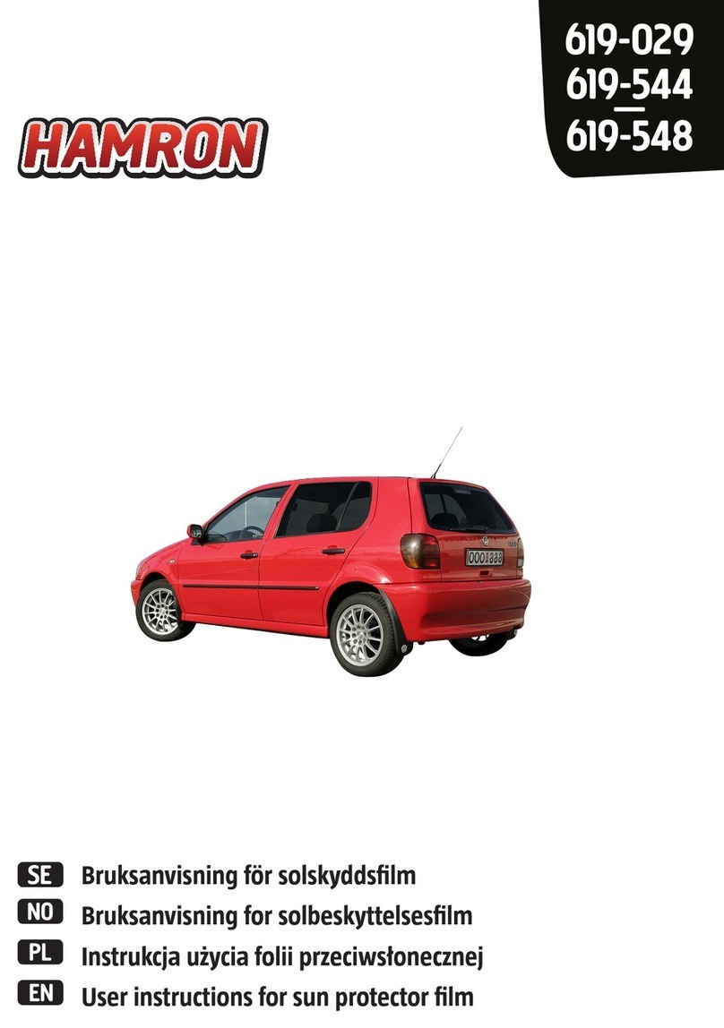 Hamron 619-029 User manual Hamron 619-029 User manual
