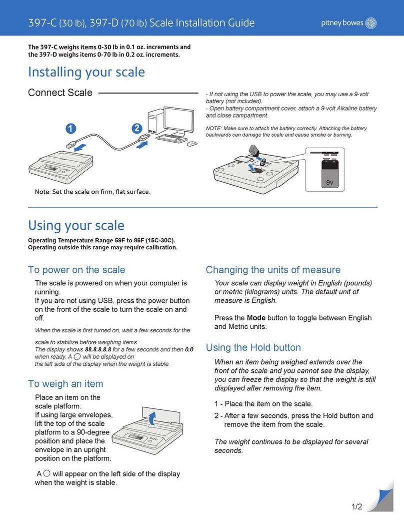 Pitney Bowes 397-C installation guide