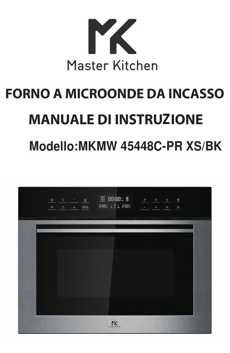 MASTER KITCHEN MKMW 45448C-PR XS/BK User manual MASTER KITCHEN MKMW 45448C-PR XS/BK User manual