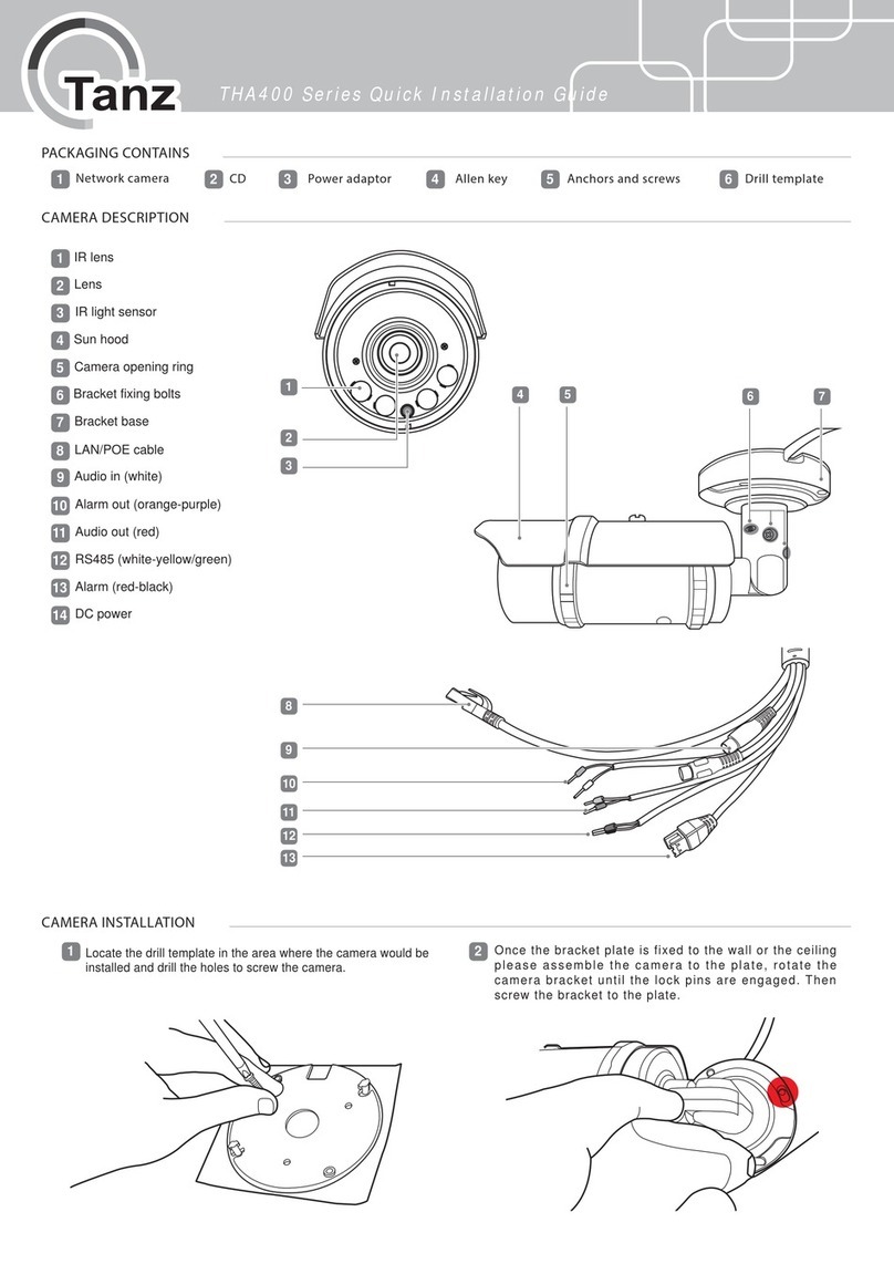 Tanz THA400 Series User manual