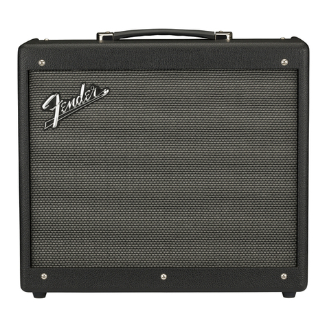 Fender Mustang GTX Series User manual
