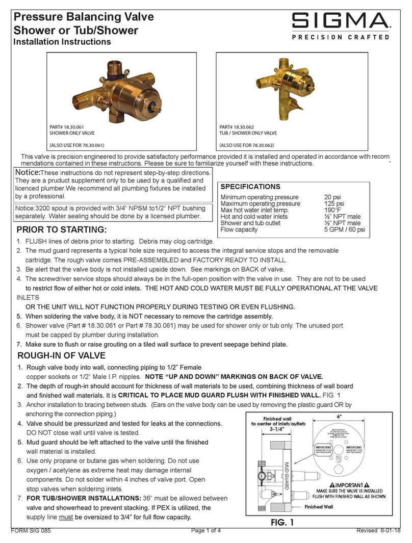Sigma 18.30.061 User manual