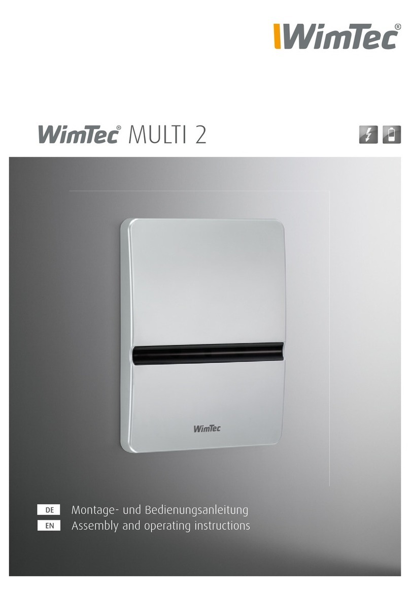 WimTec MULTI 2 Assembly and operating instructions WimTec MULTI 2 Assembly and operating instructions