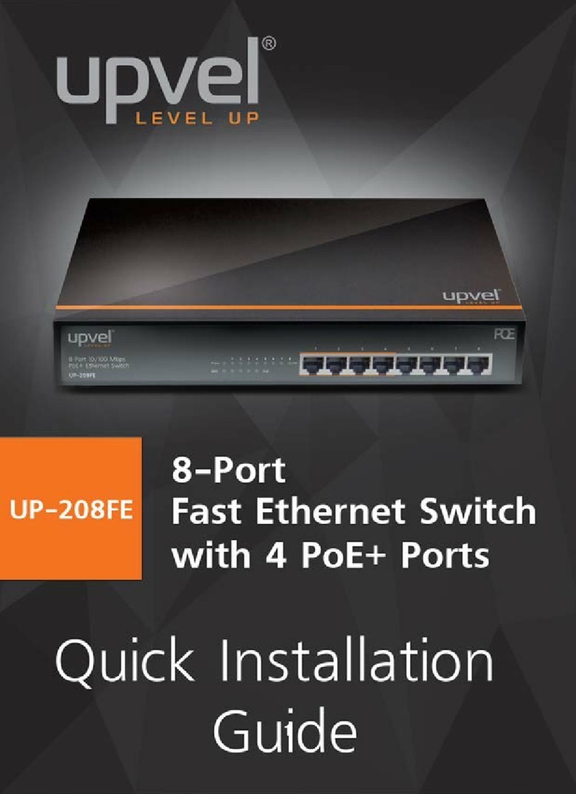 Upvel UP-208FE Quick installation guide