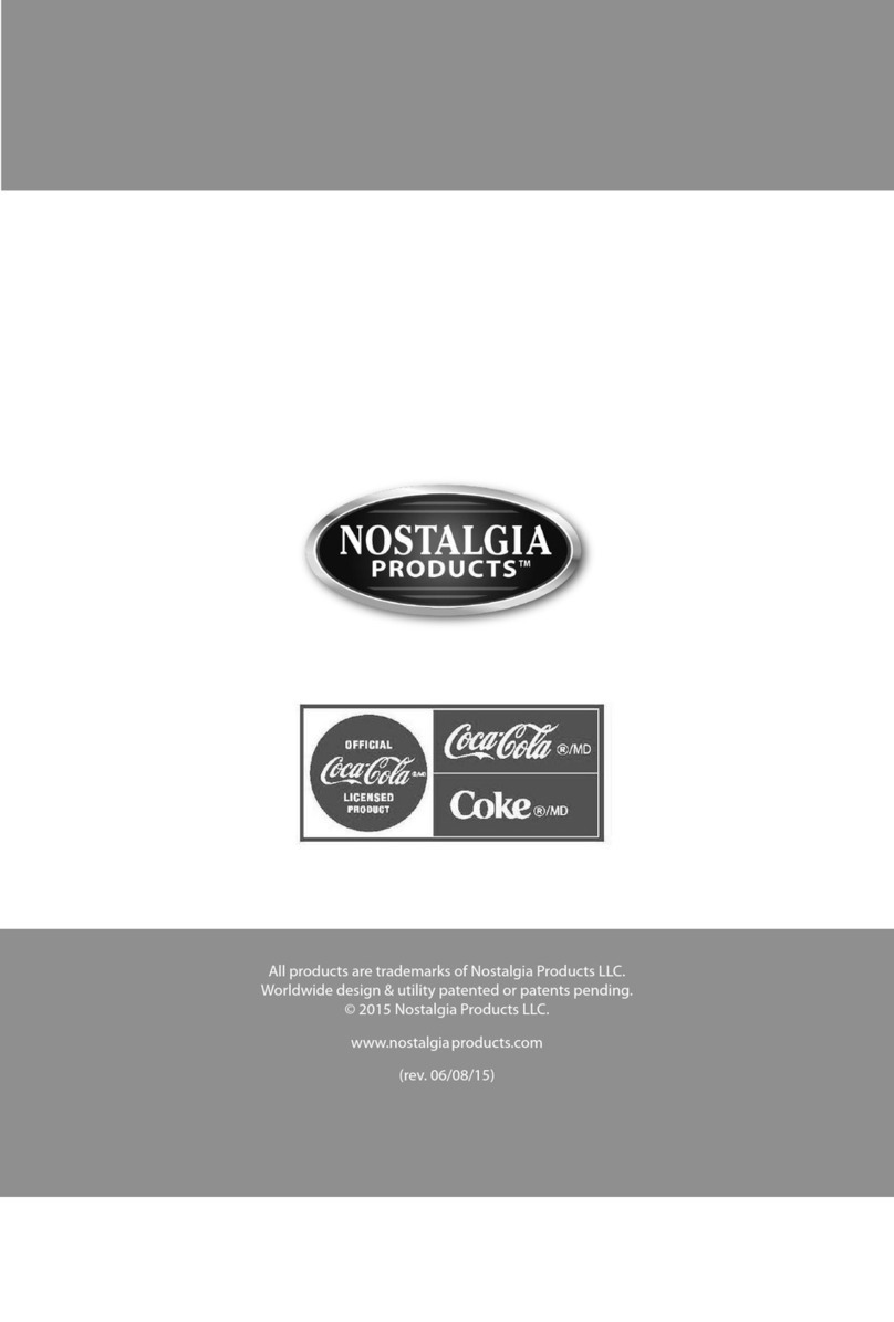 Nostalgia HDC510COKE Quick guide