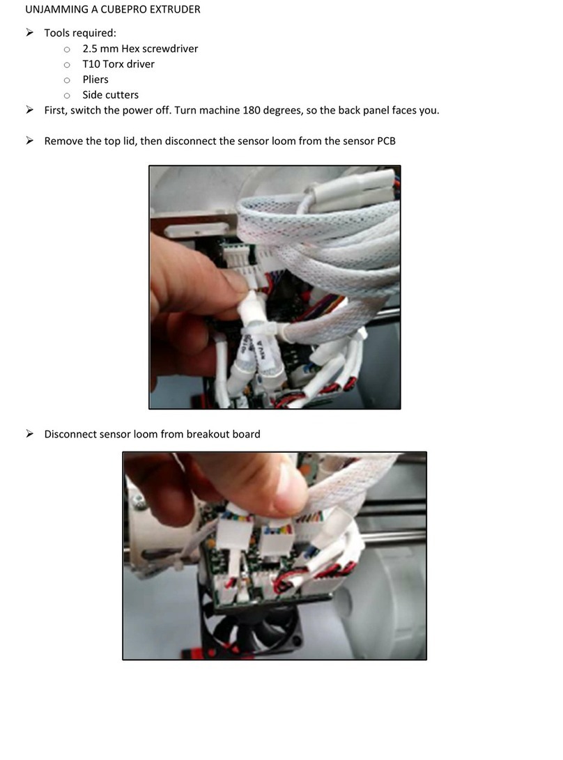 3D Systems CubePro manual