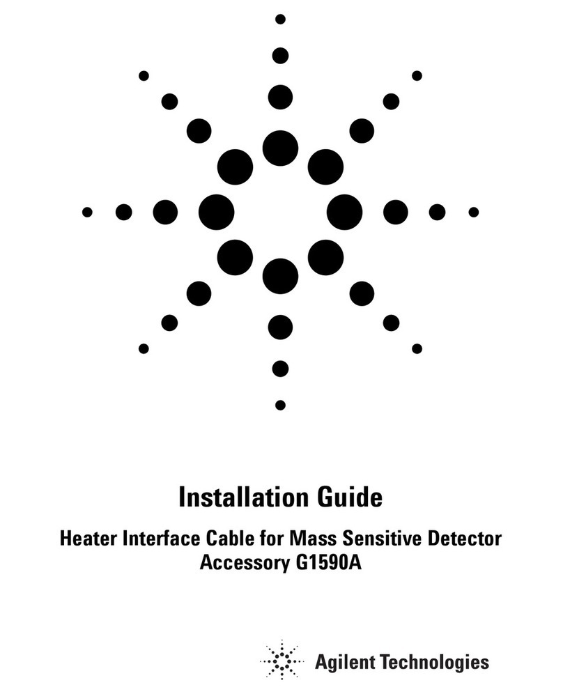 Agilent Technologies G1590A installation guide