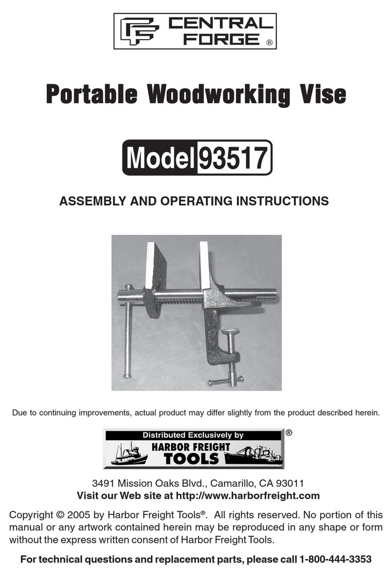 Central Forge 93517 Assembly and operating instructions