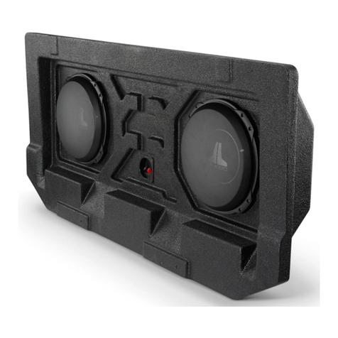 JL Audio Stealthbox SB-GM-AVAL/12TW3 User manual JL Audio Stealthbox SB-GM-AVAL/12TW3 User manual