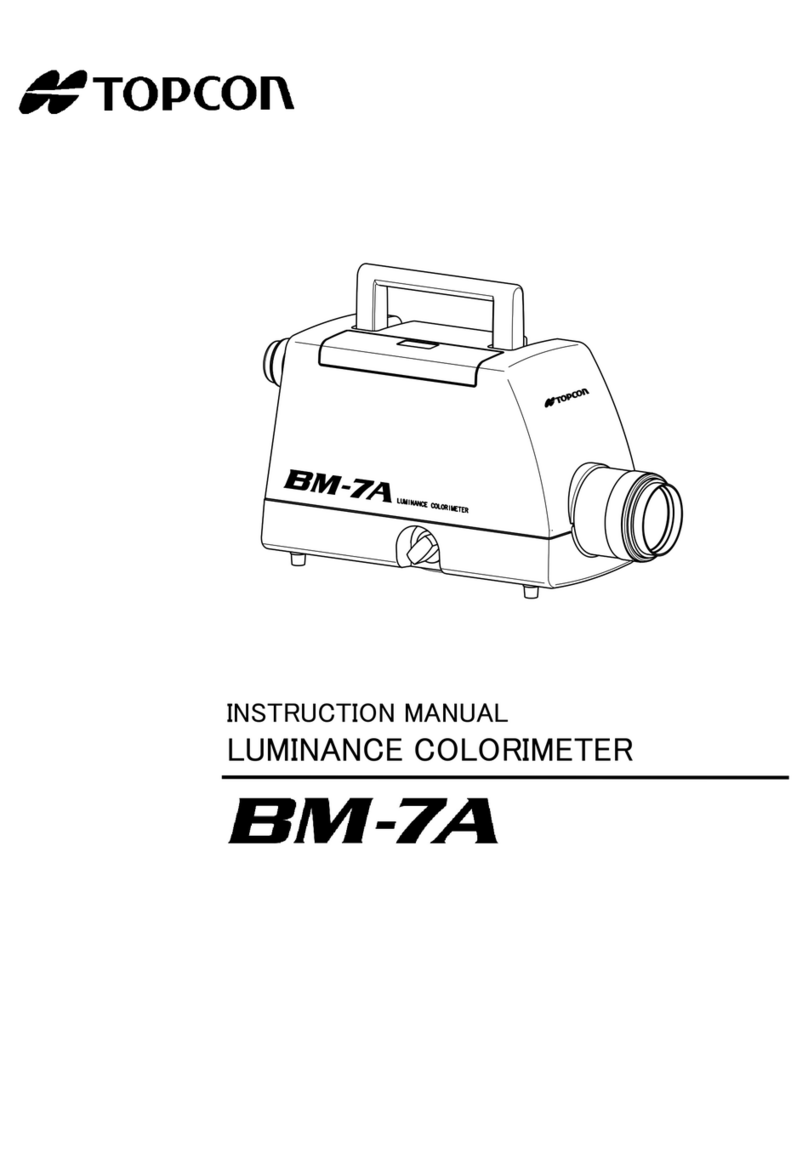 Topcon BM-7A instruction manual