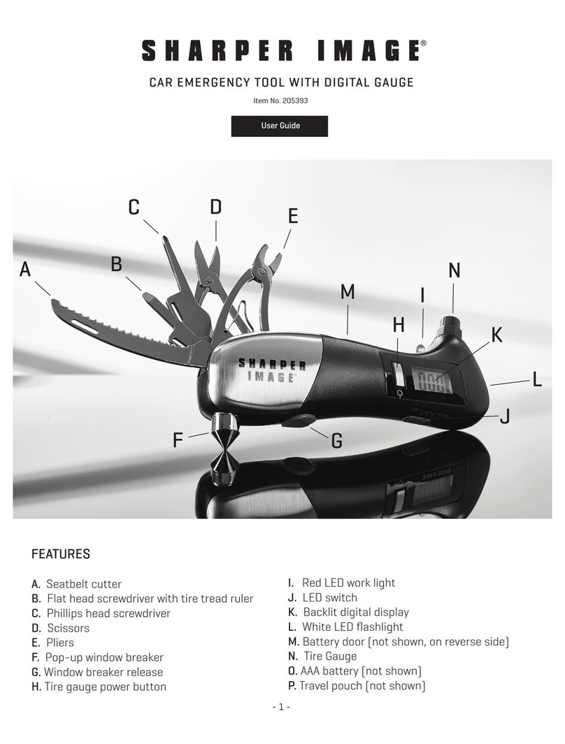 Sharper Image 205393 user guide