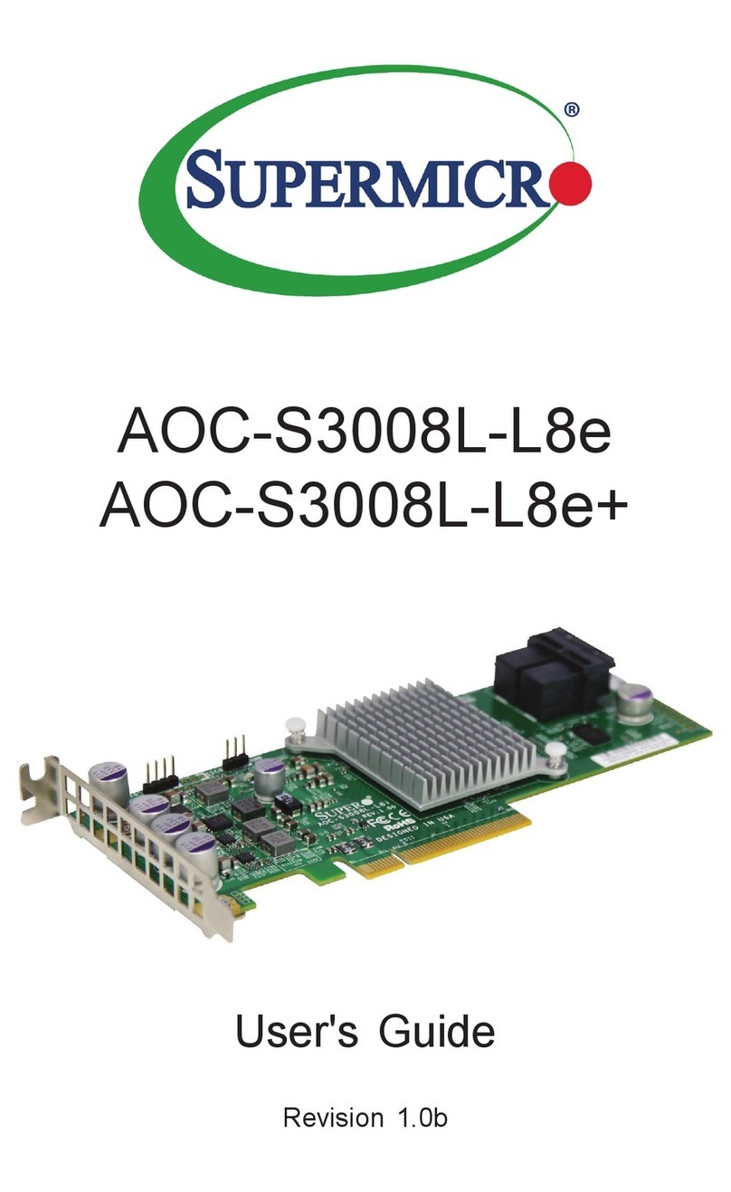 Supermicro AOC-S3008L-L8e User manual