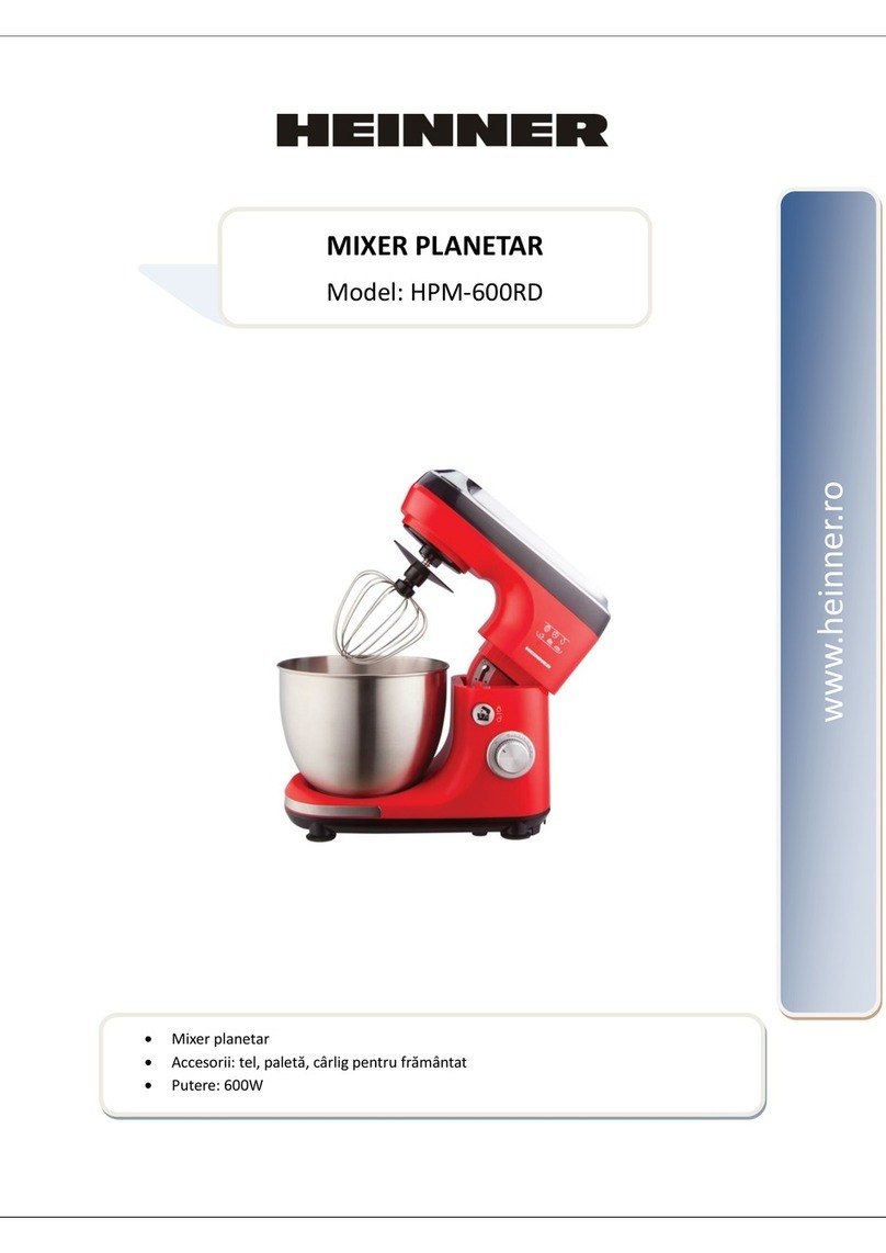 Heinner HPM-600RD User manual Heinner HPM-600RD User manual