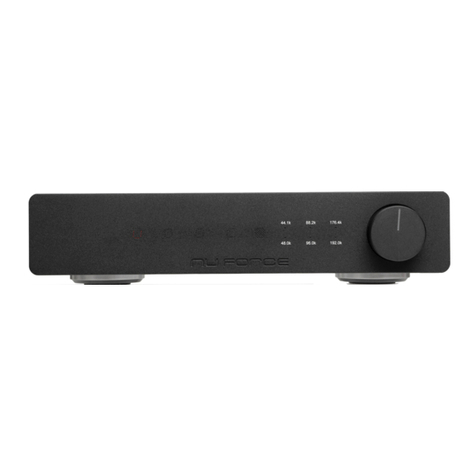 NuForce DAC-80 Parts list manual