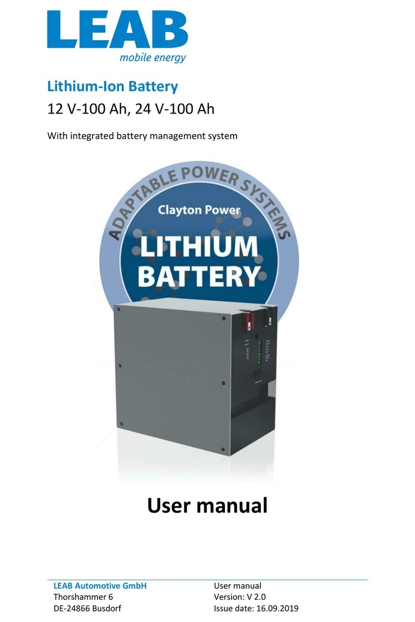 LEAB 012-00022GF user manual