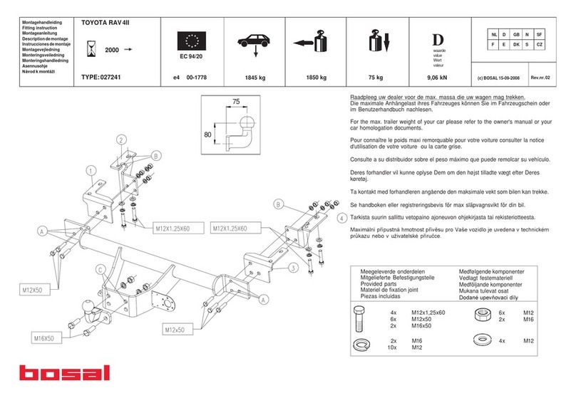 bosal 027241 Fitting instructions