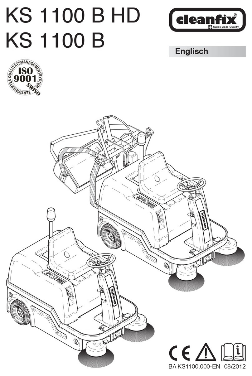 Cleanfix KS 1100 B HD manual