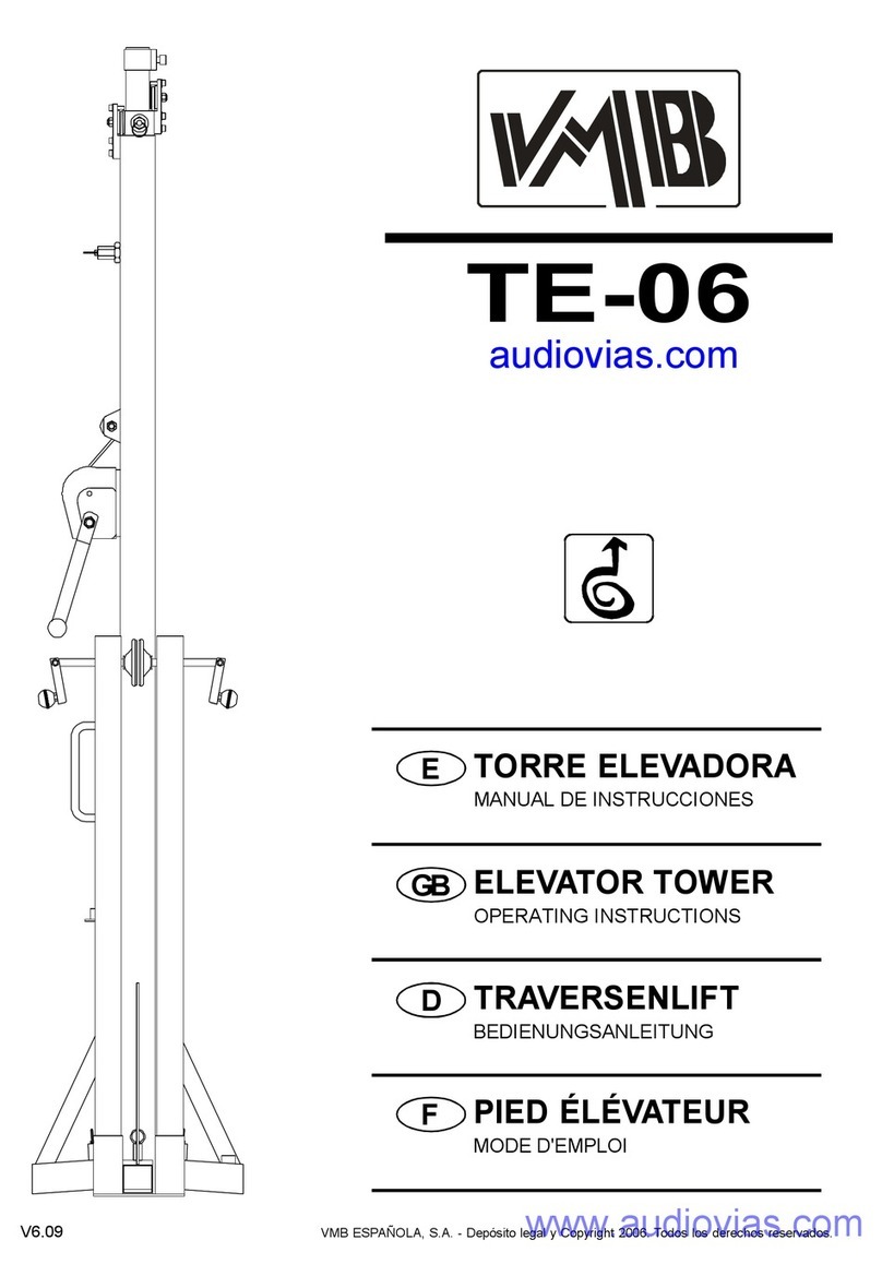 VMB TE-06 operating instructions