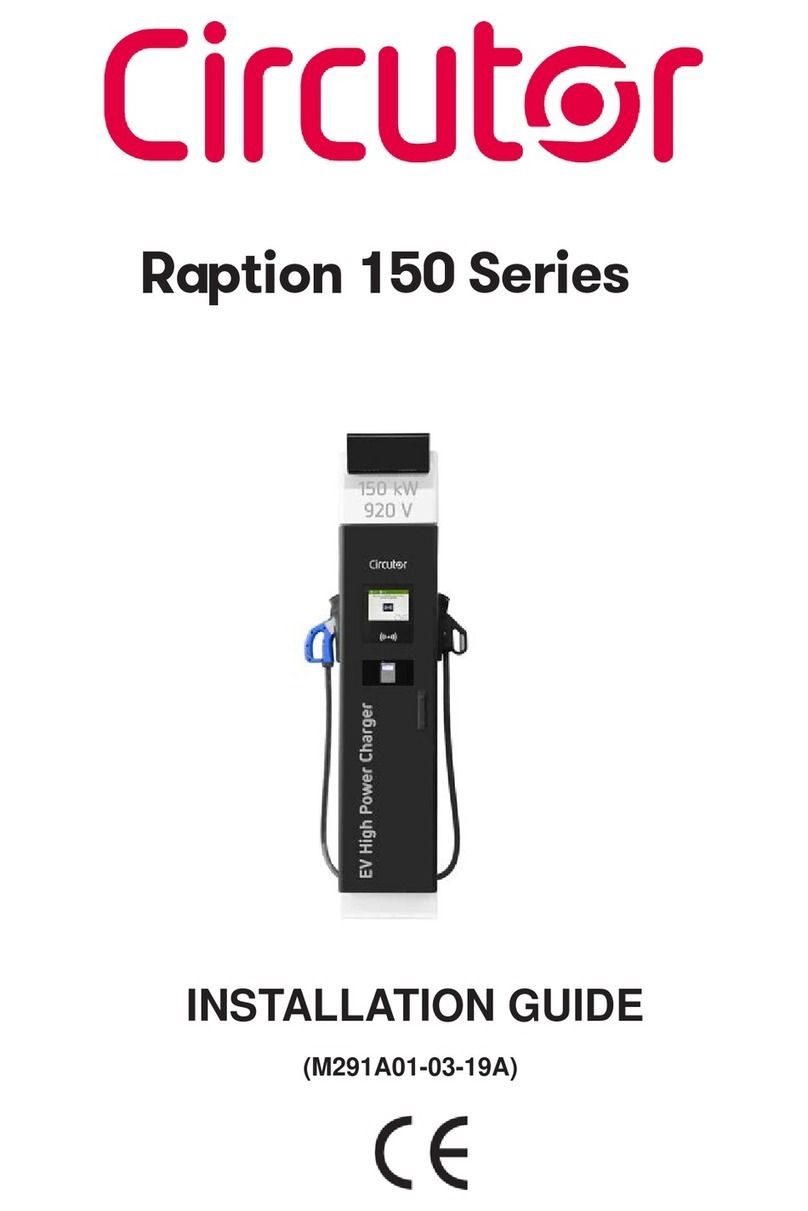 Circutor Raption 150 Series User manual Circutor Raption 150 Series User manual