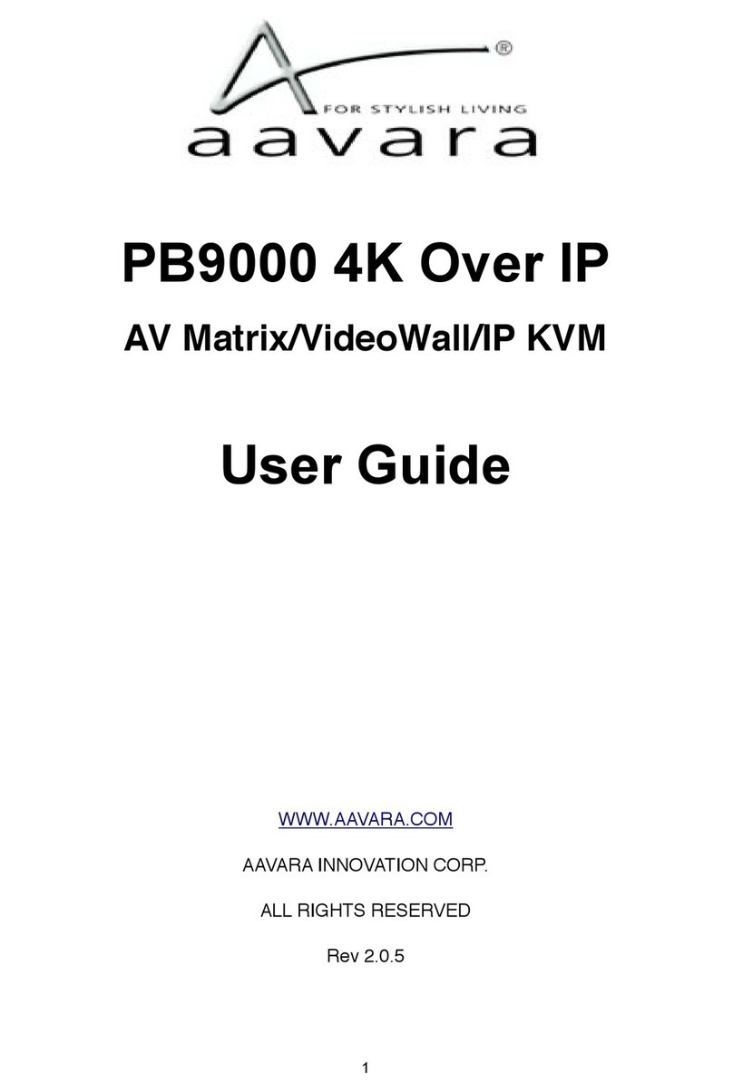 AAVARA PB9000 user guide