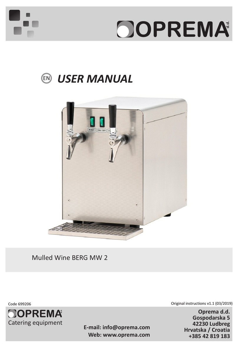 Oprema BERG MW 2 user manual