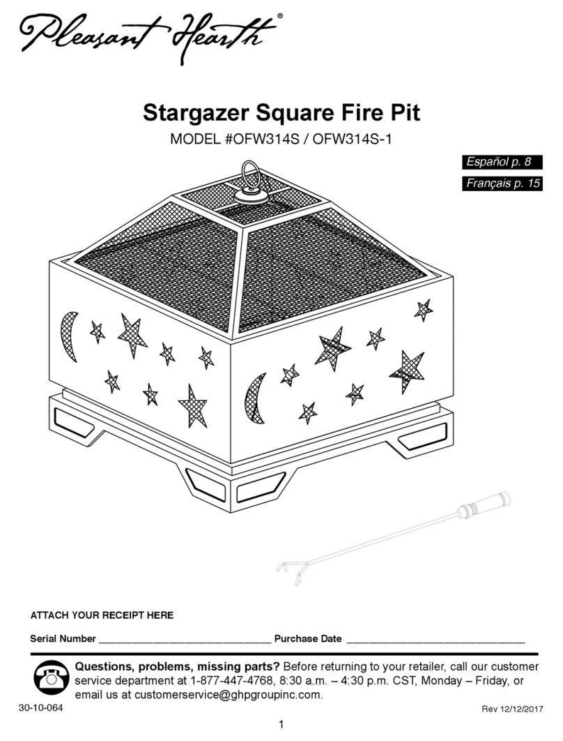 pleasant hearth OFW314S User manual pleasant hearth OFW314S User manual