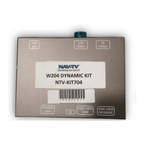 Nav TV W204-N RVC quick reference