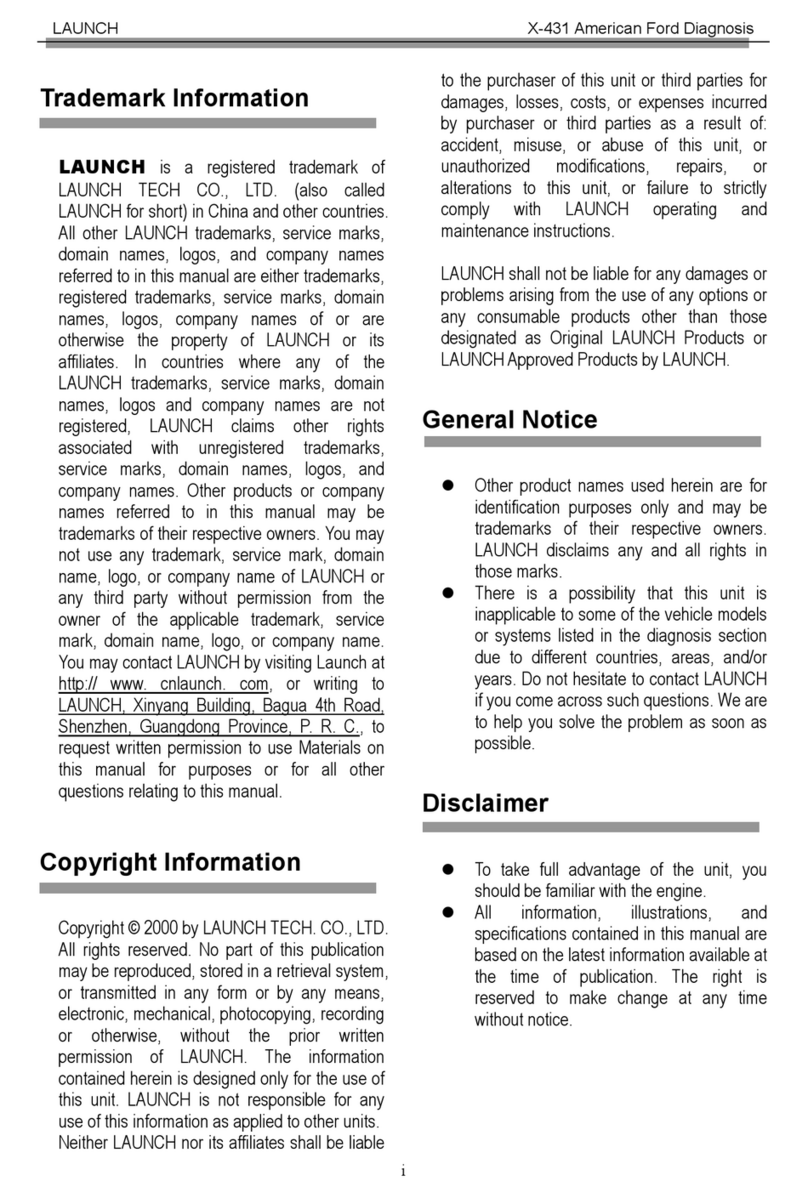 Launch X-431 PADII manual