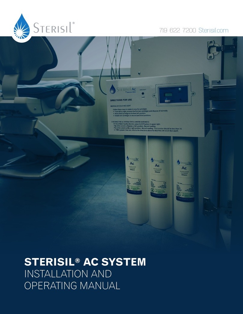 Sterisil AC Installation and operating manual