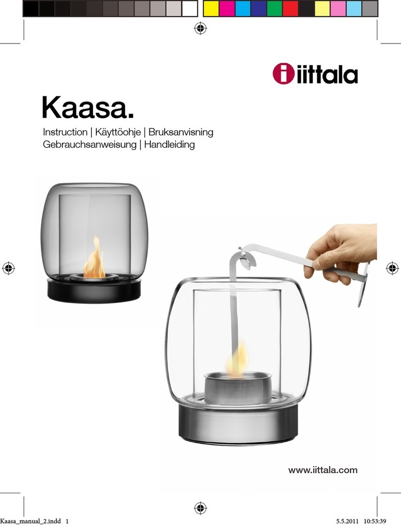 Iittala Kaasa Series instructions Iittala Kaasa Series instructions