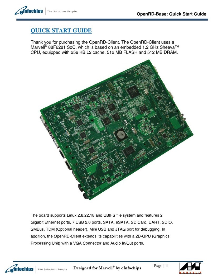 eInfochips OpenRD-Client User manual