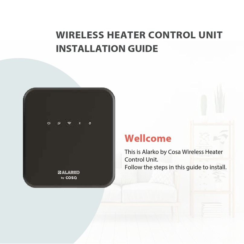 Cosa Alarko installation guide